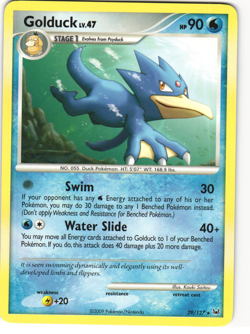Golduck Rare Pokemon TCG 'Platinum' 29/127 - Image 1