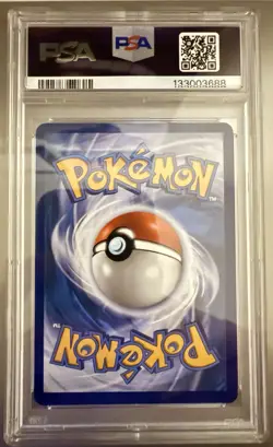 Pokemon TCG Alakazam Pokemon Center Promo #9 MEP: Mega Evolution ETB PSA 9 - Image 2