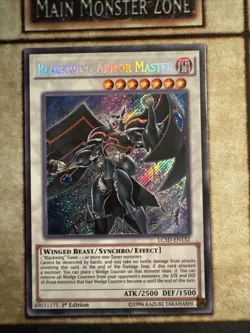 Yu-Gi-Oh! Blackwing Armor Master LC5D-EN132 Secret Rare - Image 1