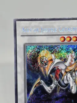 YU-GI-OH TCG Ally Of Justice Catastor HA01-EN026 Secret Rare Limited Edition - Image 2