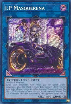 Yugioh! I:P Masquerena (Alternate Art) - RA02-EN042 - Secret Rare - 1st Edition - Image 1