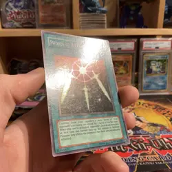 Swords of Revealing Light LOB-E081 Super Rare Unlimited YuGiOh LP OG Print - Image 2