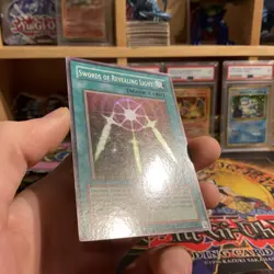 Swords of Revealing Light LOB-E081 Super Rare Unlimited YuGiOh LP OG Print - Image 3