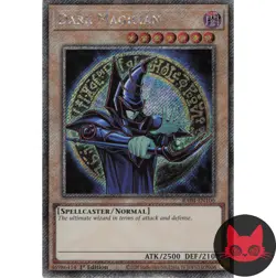 Yugioh Dark Magician RA04-EN106 Platinum Secret Rare 1st Edition NM V4 - Image 1