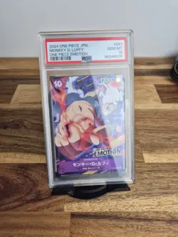 PSA 10 2024 One Piece Monkey D Luffy P-041 Emotion Promo Japanese Gem Mint - Image 3