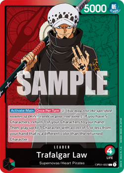 One Piece TCG - Leaders OP01 & OP02 - Image 3