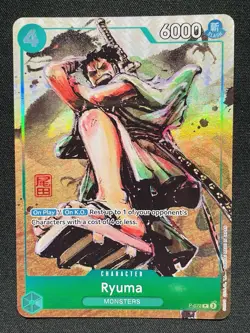 CARD ONE PIECE TCG - Ryuma P-072 PROMO Alt Art NEAR MINT English - Image 1
