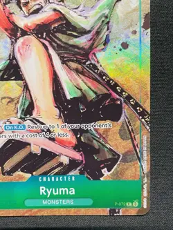 CARD ONE PIECE TCG - Ryuma P-072 PROMO Alt Art NEAR MINT English - Image 4