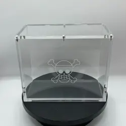 Engraved One Piece Booster Box Magnetic Acrylic Case Card Protective Display Box - Image 4