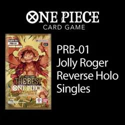 PRB-01 Jolly Roger Reverse Holo - One Piece Card Game - ENGLISH Singles - Image 1