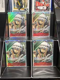 Trafalger D. Water Law OP14-009 SR - The Azure Sea's Seven Japanese One Piece NM - Image 1