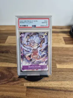 One Piece Starter Deck ST18 Purple Monkey D. Luffy #041 Monkey D. Luffy PSA 10 - Image 2