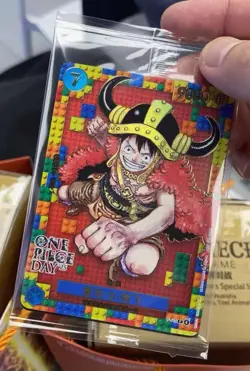 Chinese-Monkey D Luffy P-110 DAY'25 Premium Card Promo ONE PIECE CARD GAME - Image 1