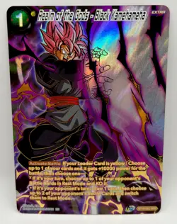 Dragon Ball Super Card Game Realm of the Gods - Black Kamehameha BT16-092 - NM - Image 1