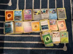 9 Pounds Of Assorted Pokemon TCG Cards Bulk (1996-2025) - Image 1