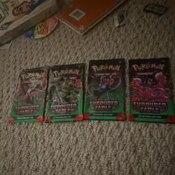 Pokemon TCG Shrouded Fable Booster Packs 4x English 10 Cards Each - Image 1