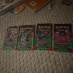 Pokemon TCG Shrouded Fable Booster Packs 4x English 10 Cards Each - Image 2
