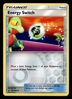 Energy Switch 129/168 Reverse Holo S&M Celestial Storm Pokemon Card - Image 1