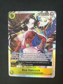 Boa Hancock OP14-112 SR The Azure Sea's Seven - One Piece Card Game English - Image 1
