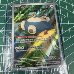 Snorlax 051 SV: Scarlet & Violet Promo Cards Holo SEALED - Image 1