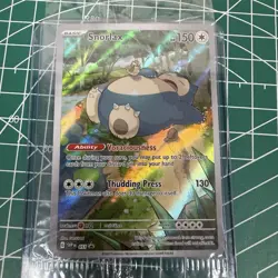Snorlax 051 SV: Scarlet & Violet Promo Cards Holo SEALED - Image 2
