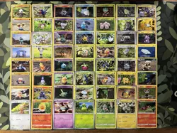 56 Yuka Morii Pokemon Card Lot, No Duplicates - Image 1