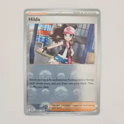 Hilda - 084/086 Poke Ball Pattern Reverse Holo SV: White Flare Pokemon Card NM/M - Image 1