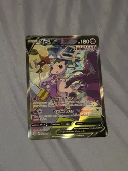 Pokemon Mew V 251/264 Fusion Strike Holo Art Card Good Condition - Image 1
