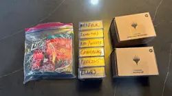 Magic: The Gathering cards (new but open, some in cases, some in boxes) - Image 1
