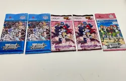 Mixed Miscellaneous Anime Trading Card Booster Pack Bundle (Set Of 20) - Image 2