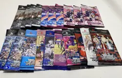 Mixed Miscellaneous Anime Trading Card Booster Pack Bundle (Set Of 20) - Image 1