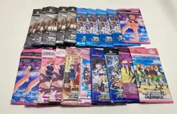 Mixed Miscellaneous Anime Trading Card Booster Pack Bundle (Set Of 20) - Image 1