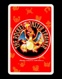 1996 Pokemon MOLTRES Japanese RED Charizard Deck 4 of Clubs POKER Set Card #146 - Image 2