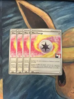 PLAYSET Mist Energy 161 Prize Pack Play Stamp - Pokemon TCG Cards - Image 1