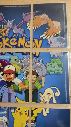 1999 Pokemon Cards TV Animation Series 1 Complete 9 card Puzzle Set - Image 3