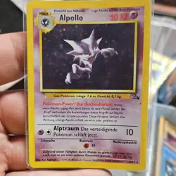 Pokemon Alpollo Fossil Card 6/62 German 1999 Wizards of the Coast Phase 1 - Image 1