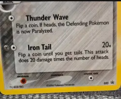 Pikachu Delta Species 035 2006 Holo Promo Pokemon Card DMG corner crease - Image 5