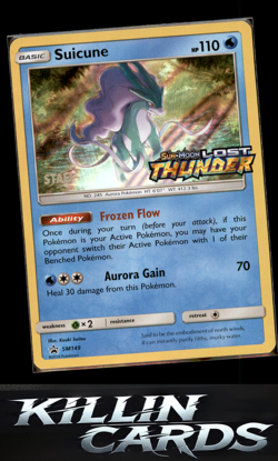 Suicune - SM149 (Prerelease) [Staff] SM149 Pokemon Promo SM Promos Card NM - Image 1
