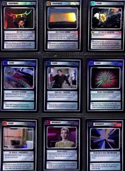 Star Trek CCG Complete 25 card set of Tournament Redemption Foils - Image 3