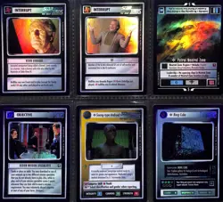 Star Trek CCG Complete 25 card set of Tournament Redemption Foils - Image 4
