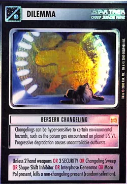 Star Trek CCG Complete 25 card set of Tournament Redemption Foils - Image 5