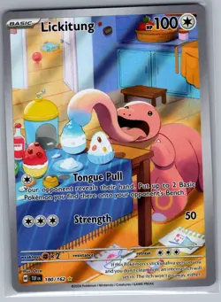 Lickitung 180/162 SV05: Temporal Forces - Pokemon Card - NM - Image 1