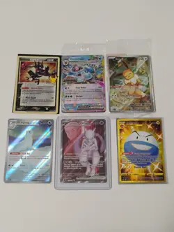 Pokemon Sealed Glaceon/Eevee Promo/Greninja Gold Star/Full Art Holo Cards - Image 1