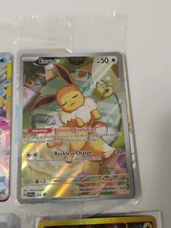 Pokemon Sealed Glaceon/Eevee Promo/Greninja Gold Star/Full Art Holo Cards - Image 5
