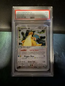 Pokemon TCG Dragonite EX Dragon 2003 Holo Rare E-Series Card 90/97 - Image 1