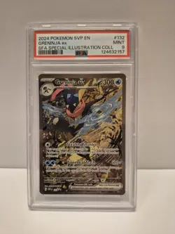Greninja ex 132 Sv: Scarlet & Violet Promo Cards Holo PSA9 - Image 1