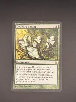 MTG Doubling Season (RAV) Ravnica Regular Rare (LP-) - Image 1