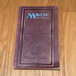 Magic The Gathering Pocket Players Guide Book 1994 Paperback - Image 1