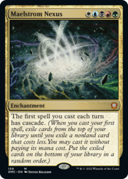 Maelstrom Nexus Light Play, English Magic the Gathering MTG Commander: Dominaria - Image 1