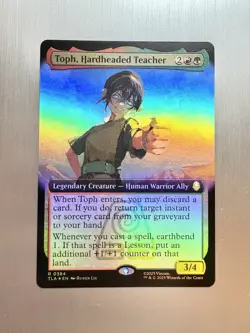 Toph, Hardheaded Teacher 384 -MTG Avatar: The Last Airbender -Extended Art -FOIL - Image 1